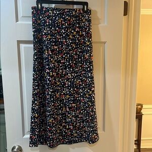 Stylish Multicolor Hearts Women's Skirt LOFT
